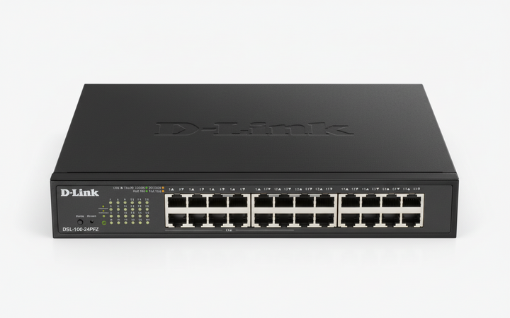 D-link dgs-1100-24pv2 gestito l2 gigabit ethernet (10/100/1000) supporto power over ethernet (poe) nero