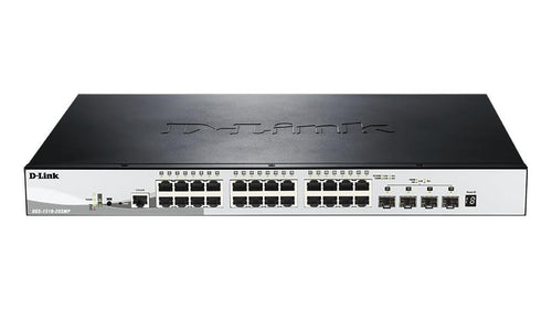 D-link dgs-1510-28xmp gestito l2/l3 gigabit ethernet (10/100/1000) supporto power over ethernet (poe) nero, grigio