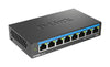 D-link dms-108 non gestito l2 2.5g ethernet (100/1000/2500) nero