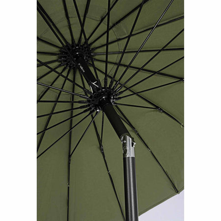 Ombrellone palo centrale "Atlanta" in acciaio verniciato a polvere per giardino e balcone Ø 270 cm
