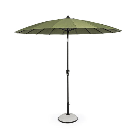 Ombrellone palo centrale "Atlanta" in acciaio verniciato a polvere per giardino e balcone Ø 270 cm