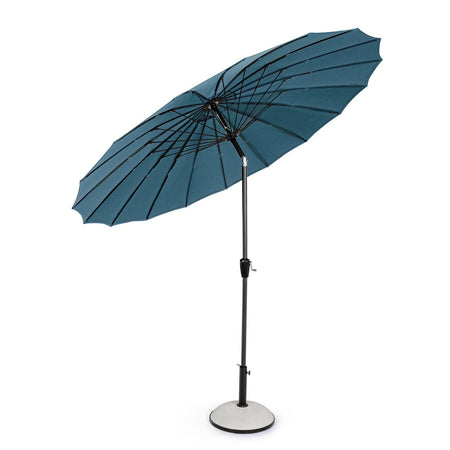 Ombrellone palo centrale "Atlanta" in acciaio verniciato a polvere per giardino e balcone Ø 270 cm