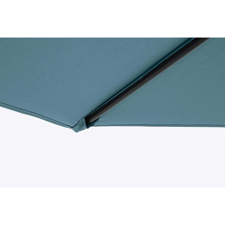 Ombrellone palo centrale "Kalife" in alluminio verniciato a polvere per giardino e balcone Ø 270 cm