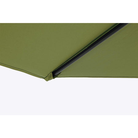 Ombrellone palo centrale "Kalife" in alluminio verniciato a polvere per giardino e balcone Ø 270 cm