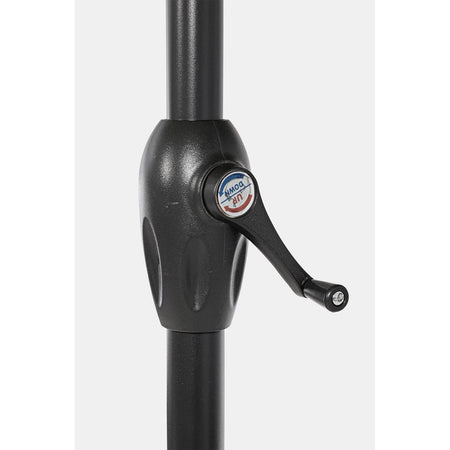 Ombrellone palo centrale "Kalife" in alluminio verniciato a polvere per giardino e balcone Ø 270 cm