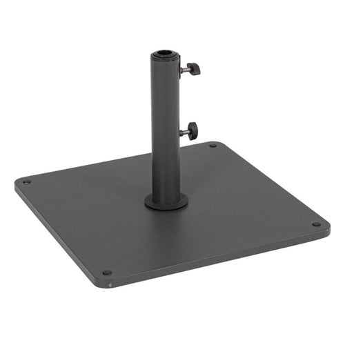 Base per ombrellone piastra in acciaio 25 Kg