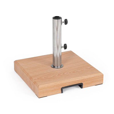 Base per ombrellone Miral in cemento e acciaio 25 Kg