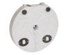 Base per ombrellone Shiny in granito e acciaio con ruote 30 Kg