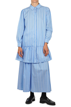 LA FEMME BLANCHE La Femme Blanche - Abito - 451497 - Bianco/Azzurro da donna