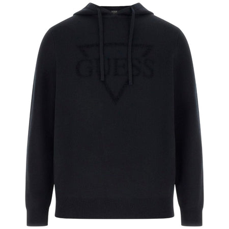 Guess maglione nero con cappuccio JOBY M5BR18Z0470JBLK