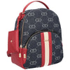 Liu Jo zaino blu deim jacquard linea Manhattan AA5157T3846 Zaini Liu Jo