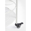 Carrello portatile Burton porta bottiglie e calici da vino h 81 cm