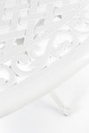 Tavolo ovale Ivrea in alluminio da esterno per giardino e veranda 200 x 152 cm