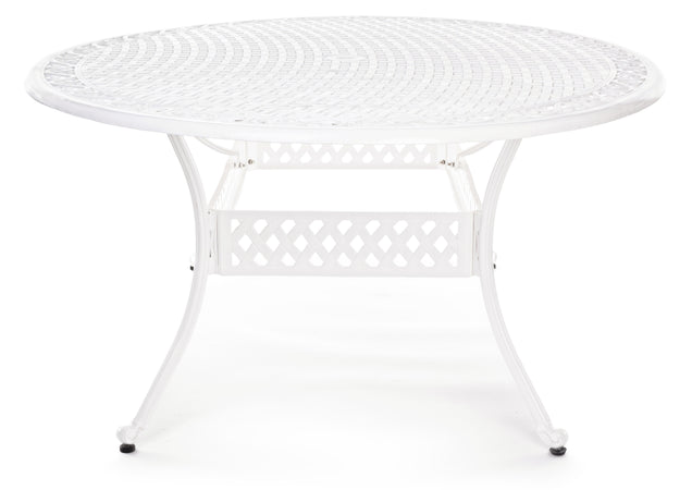 Tavolo ovale "Ivrea" in alluminio da esterno per giardino e veranda 200 x 152 cm
