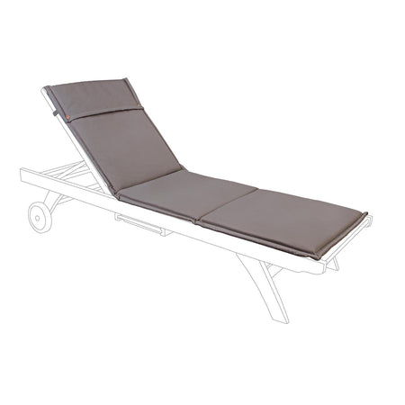 Cuscino per lettino da esterno per spiaggine , idrorepellente 190 x 62 cm