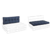 Cuscino imbottito per pedane in legno divani per pallet con bancali 120 cm