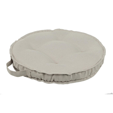 Cuscino trapuntato per sedia tonda Etienne in poliestere 230 gr idrorepellente per interno ed esterno