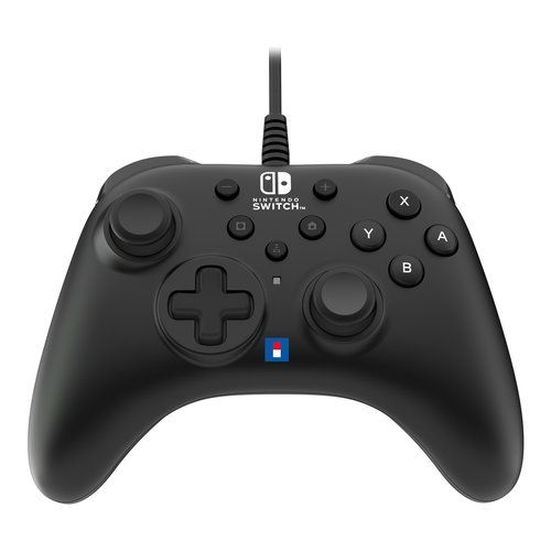 Gamepad switch horipad turbo wired black nsw 457u