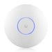 Ubiquiti access point u7-pro-max wireless unifi wifi 7/5/6 poe+ 2.4g/5/6hz - mimo 2x2 - 500 clients - u7-pro-max