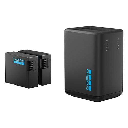 Batteria action cam gopro aedbd 201 eu dual battery with charger black
