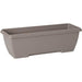 Jardiniere - GARDEN ID Teramo - Tortora 60 cm - Durevolezza - Riserva idrica integrata - Riciclato e riciclabile al 100% - Volume per le piante