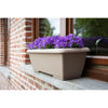 Jardiniere - GARDEN ID Teramo - Tortora 60 cm - Durevolezza - Riserva idrica integrata - Riciclato e riciclabile al 100% - Volume per le piante