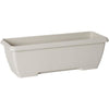 Giardiniere - GARDEN ID Teramo - Bianco 60 cm - Durevolezza - Riserva idrica integrata - Riciclato e riciclabile al 100% - Volume per le piante