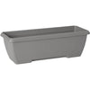 Jardiniere - GARDEN ID Teramo - Nero 60 cm - Durevolezza - Riserva idrica integrata - Riciclato e riciclabile al 100% - Volume per le piante