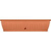 Jardiniere - GARDEN ID Terraflor - Terra 80 cm - Durabilità - Riserva d'acqua - Riciclato e riciclabile al 100% - Volume per le piante.