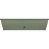Jardiniere - GARDEN ID Terraflor - Verdigris 80 cm - Durabilità - Riserva d'acqua - Riciclato e riciclabile al 100% - Volume per le piante.