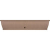 Jardiniere - GARDEN ID Terraflor - Tortora 100 cm - Durabilità - Riserva d'acqua - Riciclato e riciclabile al 100% - Volume per le piante.