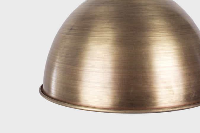 Lampadario "Zurine" in acciao 41x45