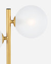 Lampada da tavolo Balls in acciaio h 54 cm