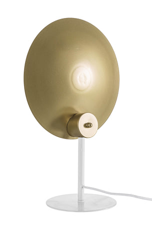Lampada da tavolo "Design" in acciaio h 46 cm