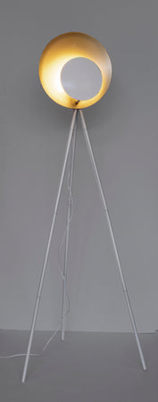 Piantana "Design Treppiede" in acciaio h 156 cm