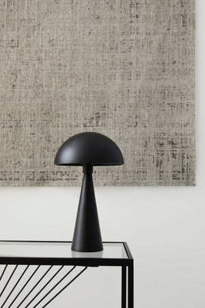 Lampada da tavolo "Modern" in acciaio h 36.5 cm