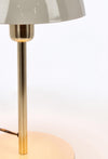 Lampada da tavolo Velma beige in metallo h 45 cm