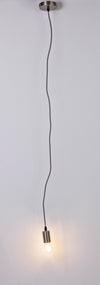 Lampadario Oldish Light Met in acciaio h 120 cm