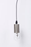 Lampadario Oldish Light Met in acciaio h 120 cm