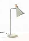 Lampada da tavolo Brill in acciaio h 46 cm