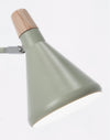 Lampada da tavolo Brill in acciaio h 46 cm