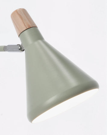 Lampada da tavolo "Brill" in acciaio h 46 cm