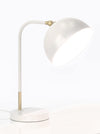 Lampada da tavolo Glasgow in acciaio h 41 cm