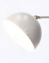 Lampada da tavolo Glasgow in acciaio h 41 cm