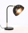 Lampada da tavolo Glasgow in acciaio h 41 cm