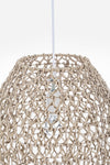 Lampadario Zambia in acciaio 38x42
