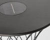 Tavolino solare Jeevan tondo in acciaio colore nero Ø 40 X 45 cm