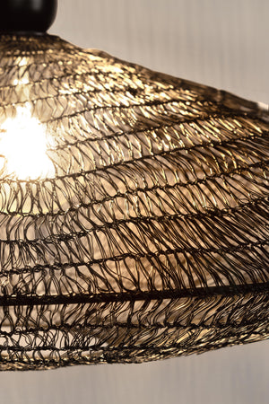 Lampadario "Odissa" in metallo 86x47