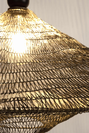Lampadario "Odissa" in metallo 86x47