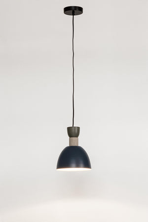 Lampadario "Jabalpur" in metallo e cotone
